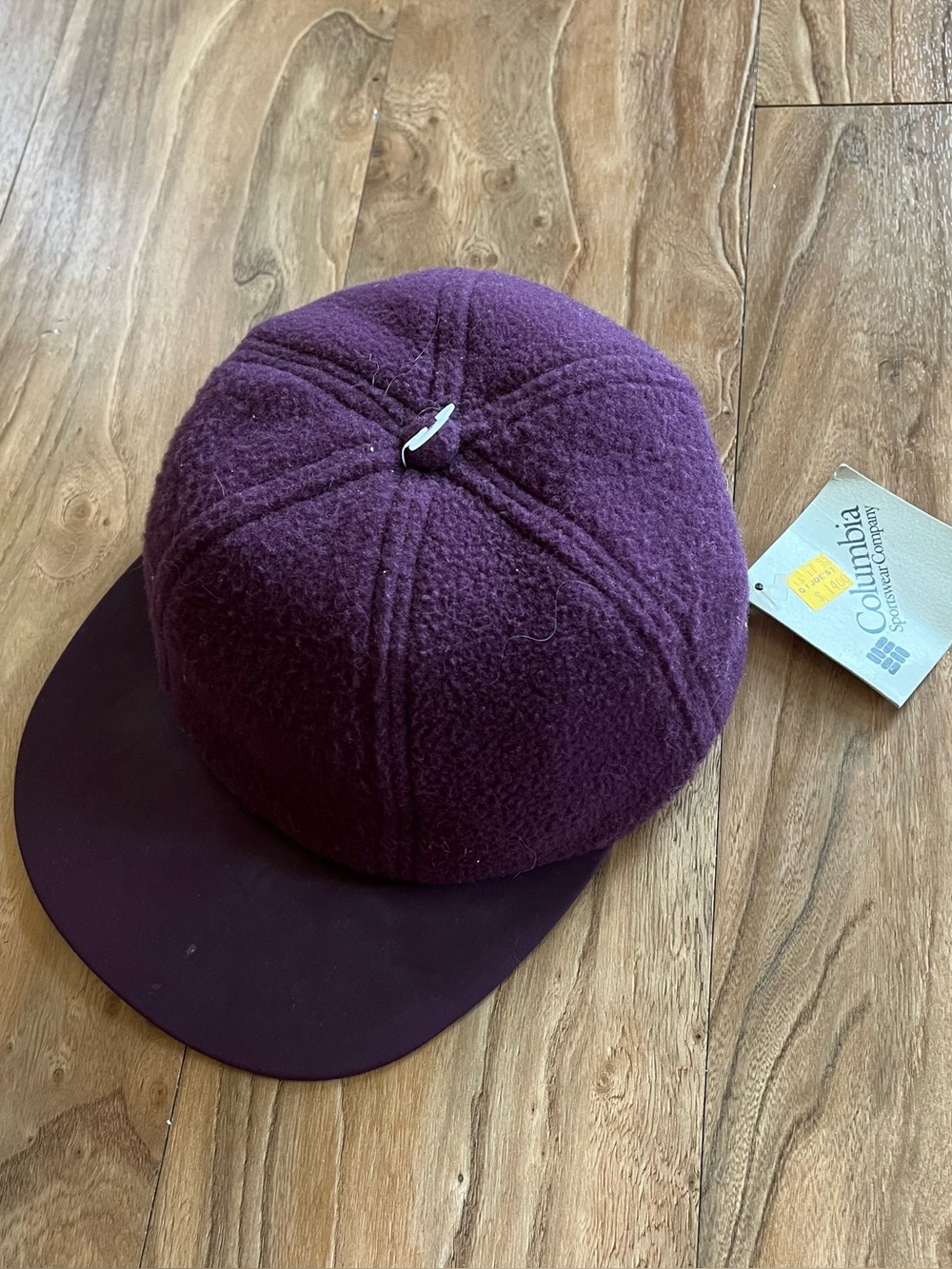 Vintage 90s NWT Columbia Sportswear fleece hat